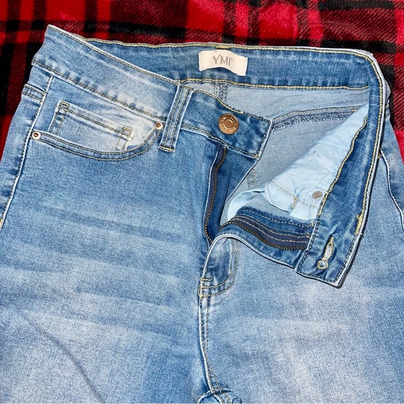 FLARE LEG DENIM JEANS - Picture 4 of 8